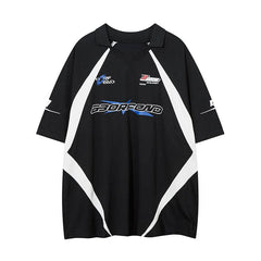 Racing Oversized Loose Tee