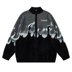 Flammy Wasteland Heavy Sweater
