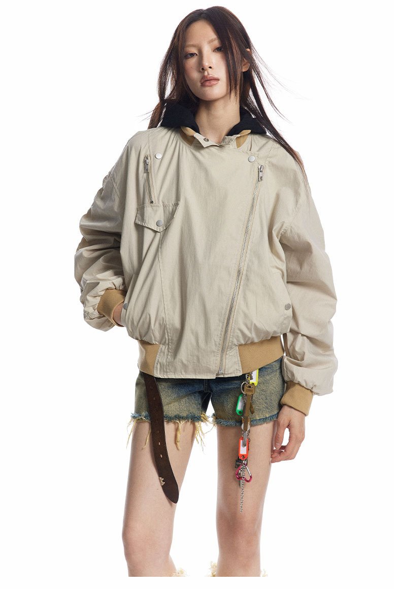 American Across Zipper Jacket