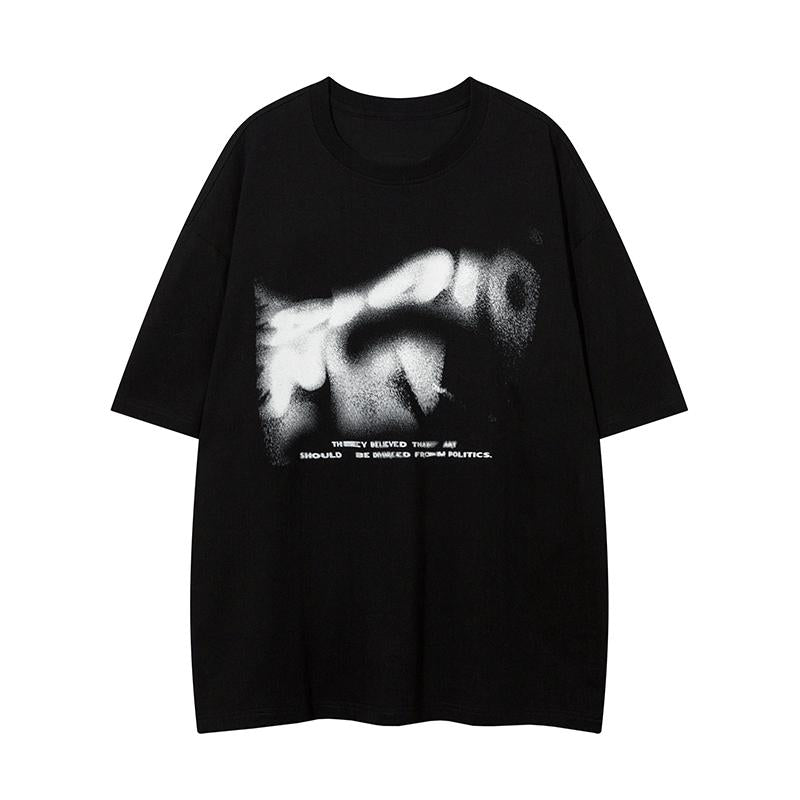 Anti-Politics Print T-Shirt