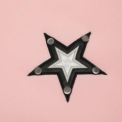 Pinned Stars Zipper Hoodie