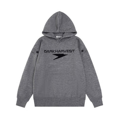 Knitted Removable Sleeves Hoodie