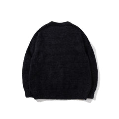 Snake-Shaped Love Crewneck Sweater