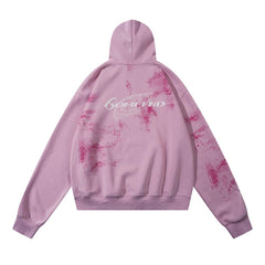 Splashed Ink Colorful Hoodie