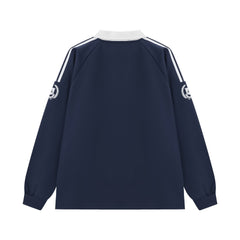 Racing Retro Polo Sweater