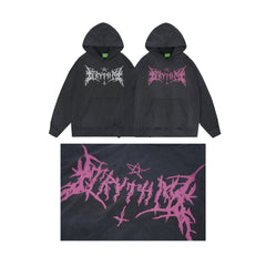 Y2k Graffiti Vintage Hooded Sweatshirt