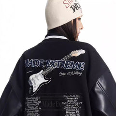 The Guitarist Leather Sleeve Jacket