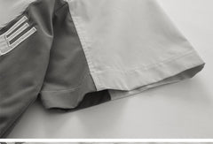 Y2K "Refuse Change" Patchwork Shirt