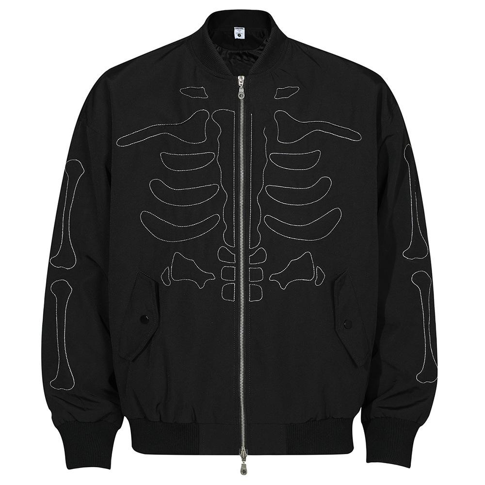 Dark Skeleton Collar Jacket