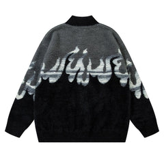 Flammy Wasteland Heavy Sweater