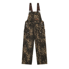 Leopard Jumpsuit Trousers