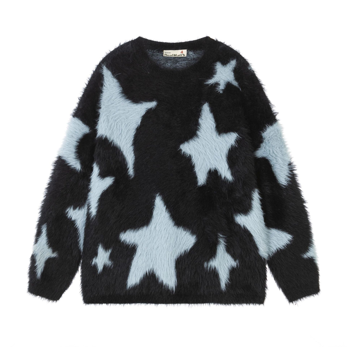 Fur Stars Knitted Sweater