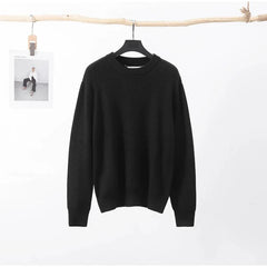 Knit Solid Men Pullover