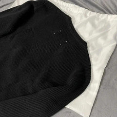 Knit Solid Men Pullover