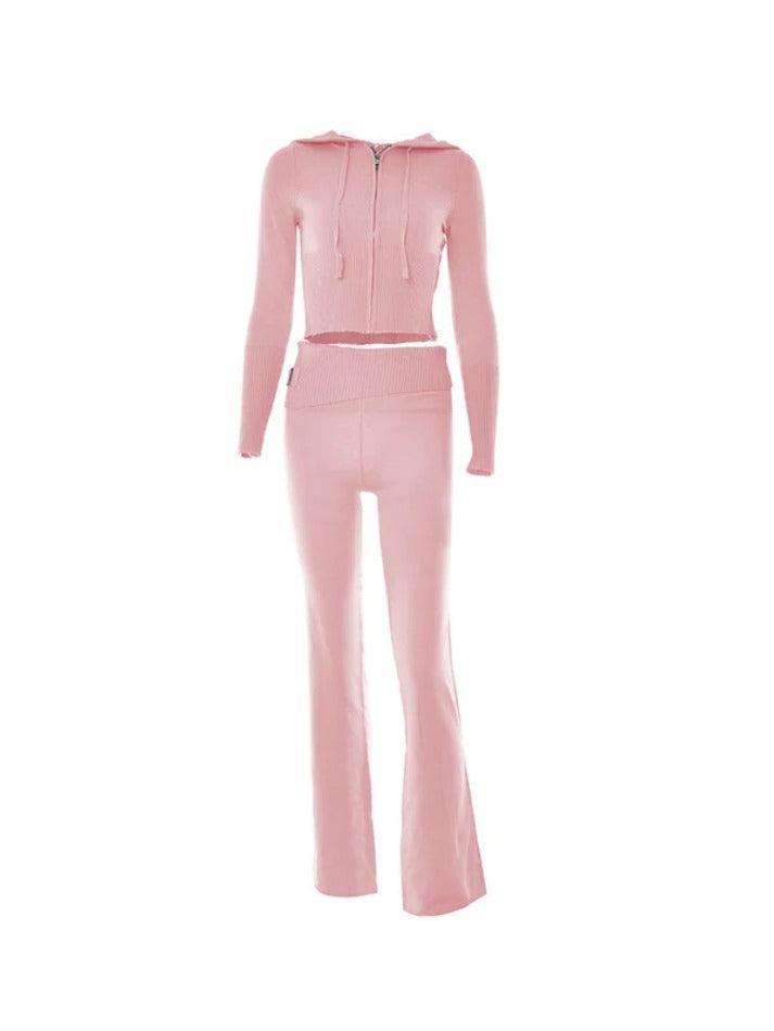 Knitted Hooded Two Pieces - HouseofHalley