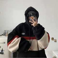 Korean Style Fleece Hoodie