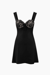 Lace Bustier Mini Dress - HouseofHalley