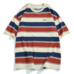 Loose Main Striped T-Shirt