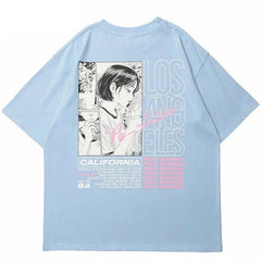 Los Angeles Anime Girl T-Shirt