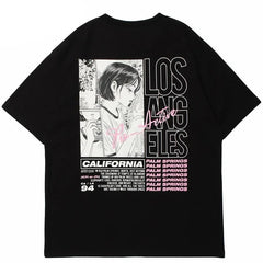 Los Angeles Anime Girl T-Shirt