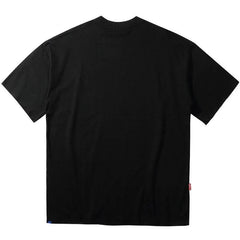 Masked Man Printed Oversize T-Shirt