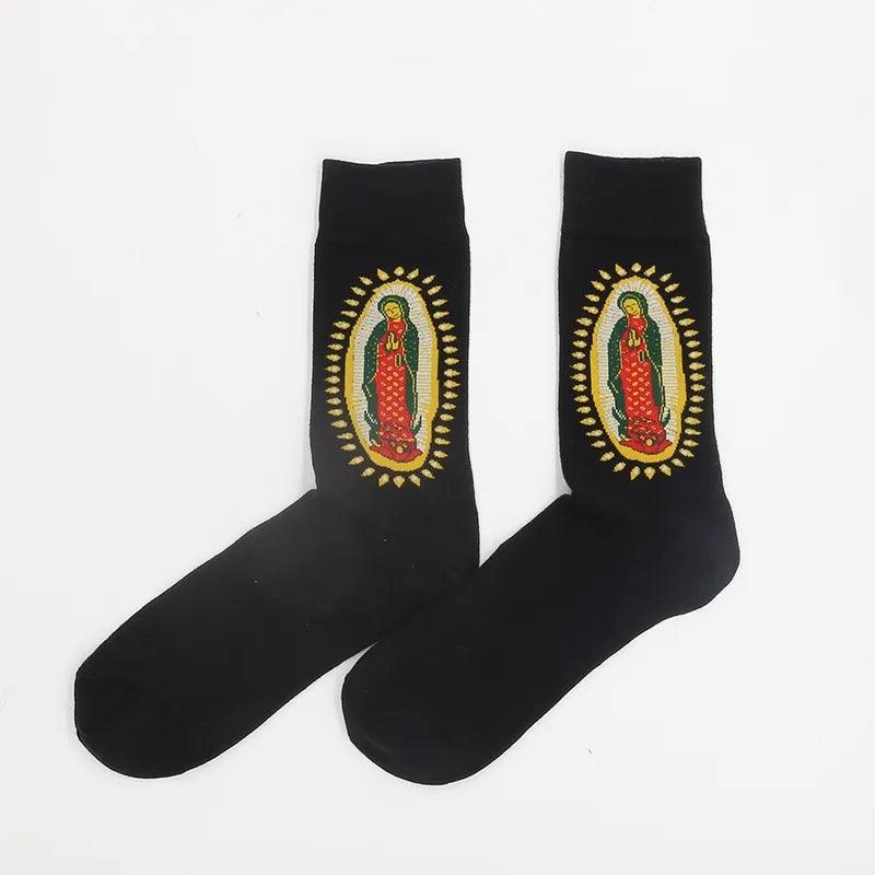 Men's Cotton Socks Warm Print Animal Dinosaur Funny Winter Women's Set Gifts Sock From The Factory Dropshipping Contact Us