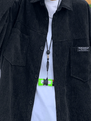 Men's Simple Pocket Corduroy Long Sleeve Shirt - HouseofHalley