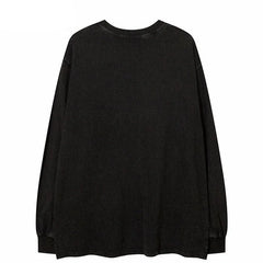 Vintage Shadow Graphic Oversized T-Shirt