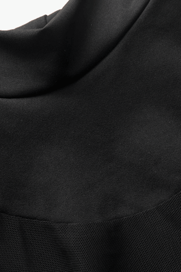 Mesh Panel Belted Tank Top - HouseofHalley