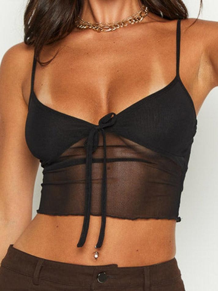 Mesh Perspective Tank Top - HouseofHalley