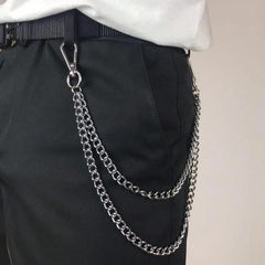 Metal Punk Rock Layered Chains