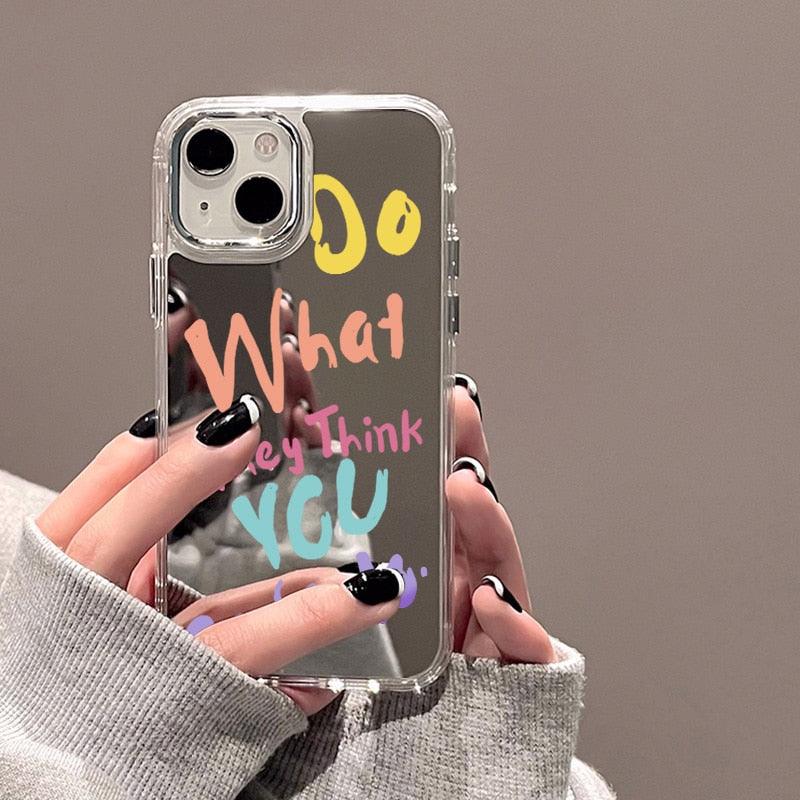 Mirror Phone Case For iPhone