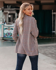 Muir Pocketed Plaid Blazer