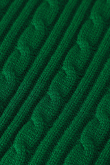 One Shoulder Cable Knit Crop Sweater - HouseofHalley