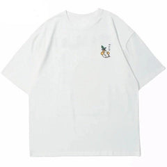 Orange Juice Embroidery T-Shirt