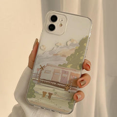 Painting Cute Phone Case For iPhone