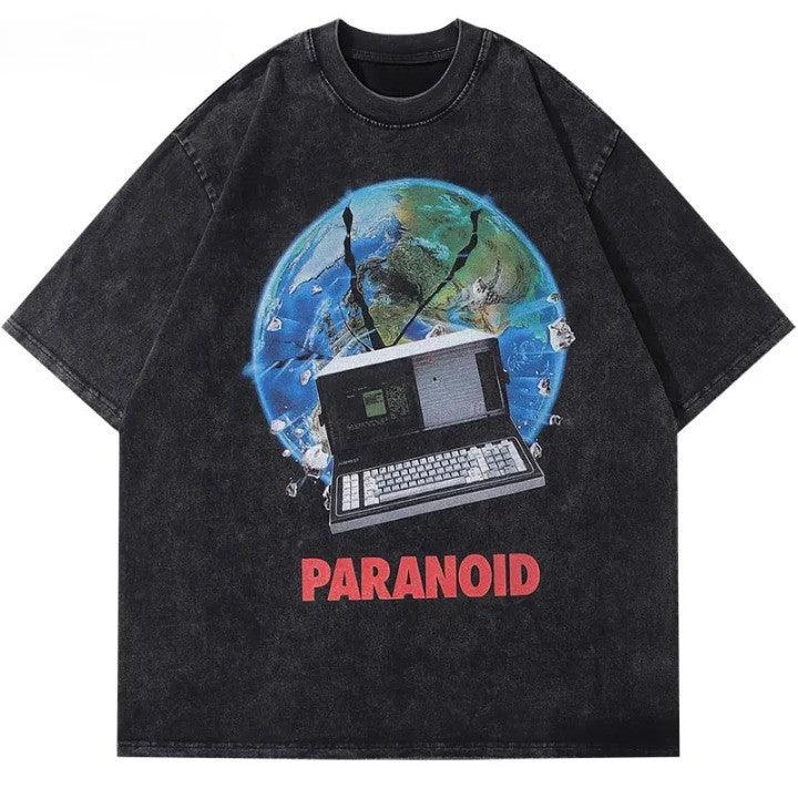 "PARANOID WORLD" Oversized T-Shirt