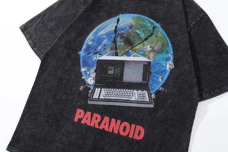 "PARANOID WORLD" Oversized T-Shirt