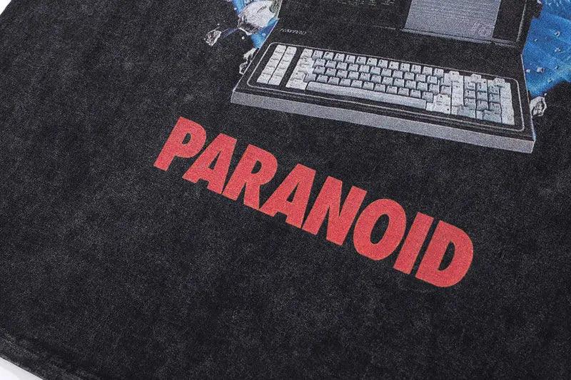 "PARANOID WORLD" Oversized T-Shirt