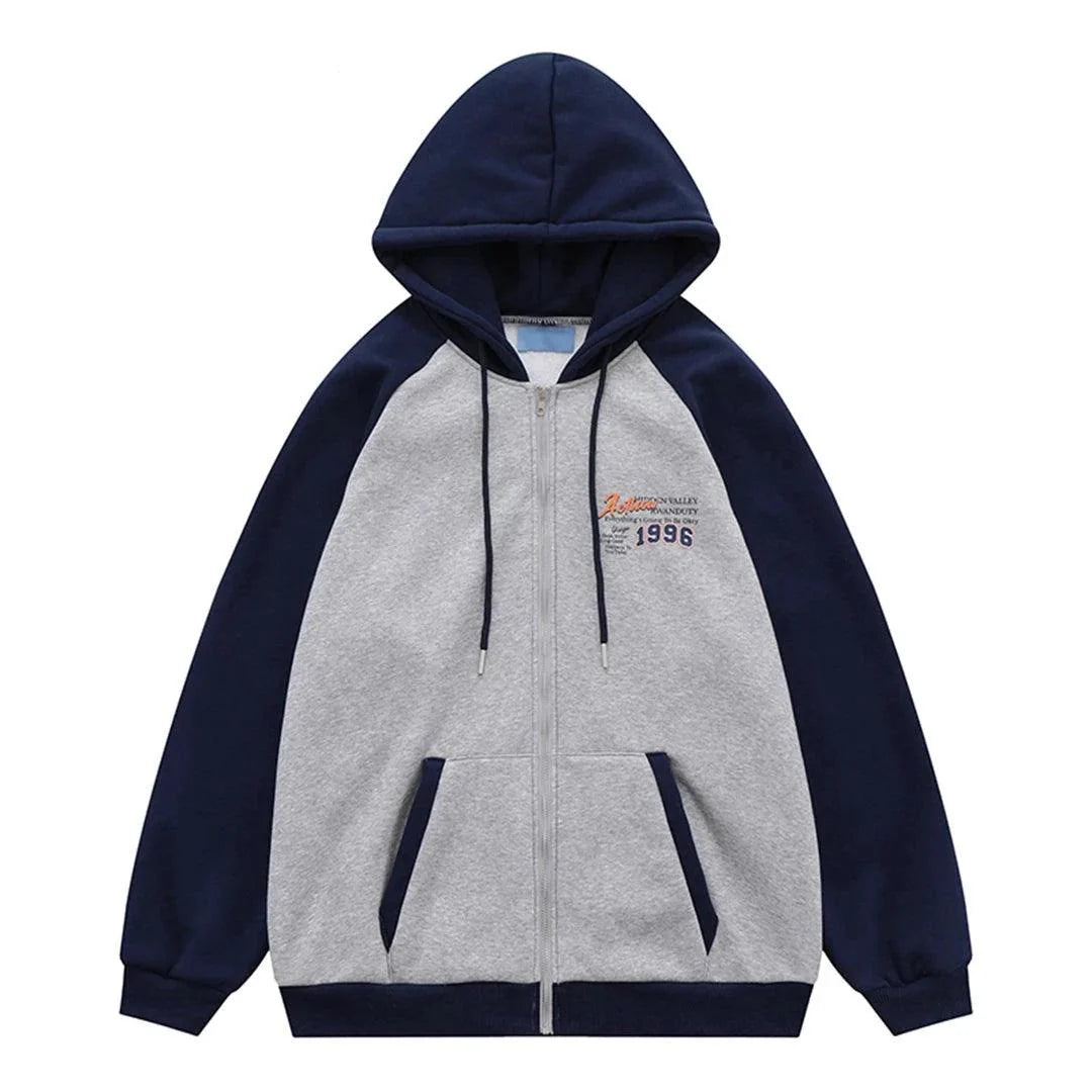 Patchwork 1996 Racing Style Hoodie