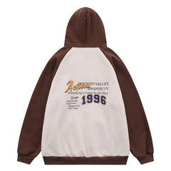 Patchwork 1996 Racing Style Hoodie