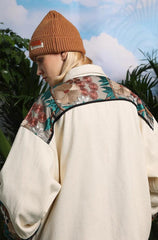 Patchwork Varsity Jacket