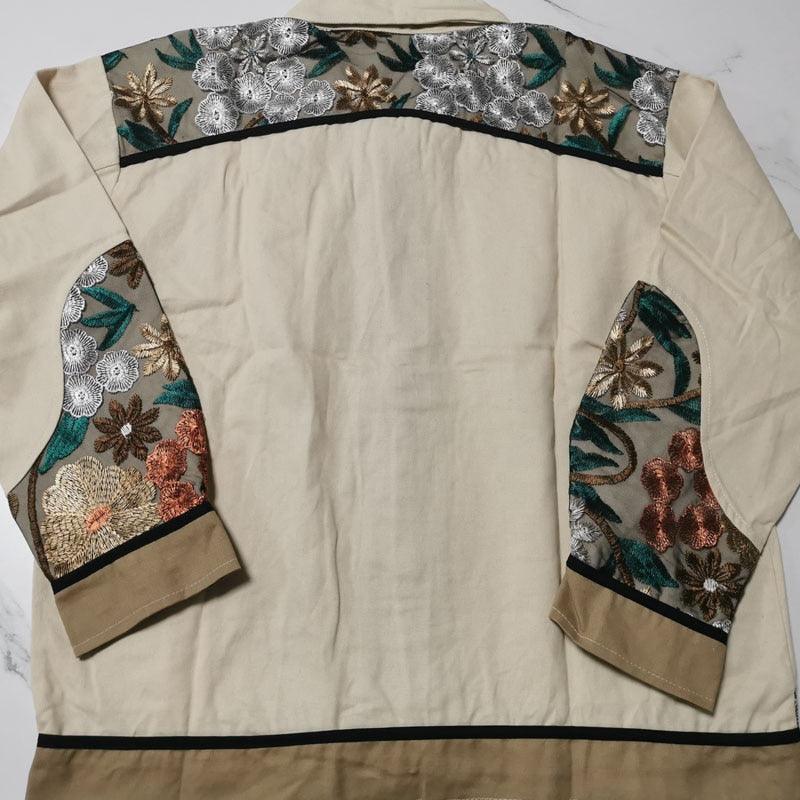 Patchwork Varsity Jacket