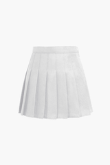 Pleated Mini Skirt - HouseofHalley
