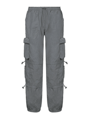 Pocket Patched Drawstring Cargo Pants - HouseofHalley