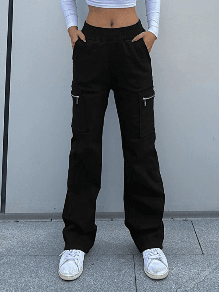 Pocket zipper Cargo Pants - HouseofHalley