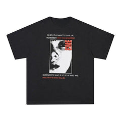 Portrait Printing Rock Band T-Shirt