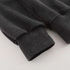 Red FaceShadow Oversize Hoodie