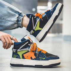 Retro High Top Skating Sneakers