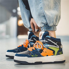 Retro High Top Skating Sneakers